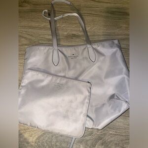 Kate spade grey tote bag